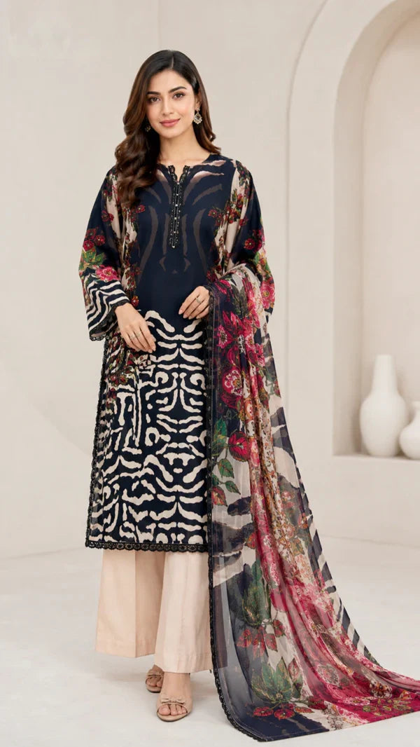 Trending Luxury Print – 3PC