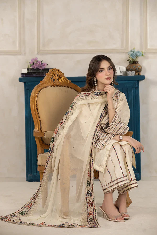 Jazmine Embroidered Lawn Suit