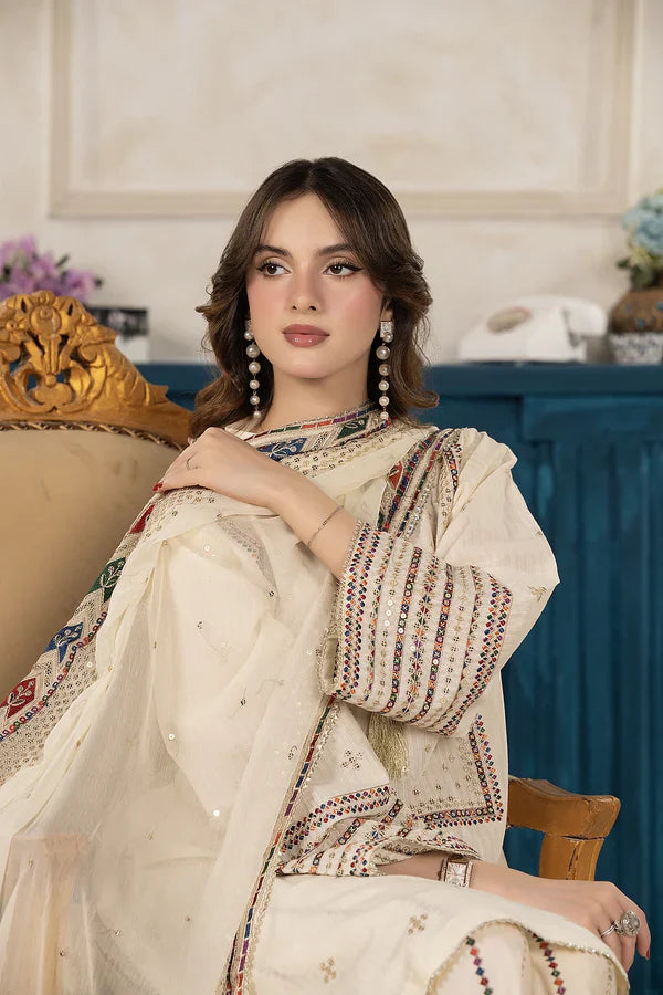 Jazmine Embroidered Lawn Suit